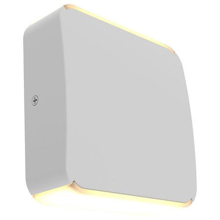 ACCESS LIGHTING Newport, BiDirectional Outdoor LED Wall Mount, White Finish, Acrylic Lens 20029LEDDMG-WH/ACR